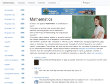 Tablet Screenshot of hackmath.net